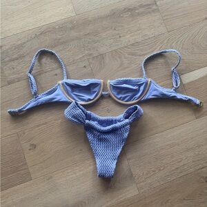 Montce Crochet Lavender Bikini Set
